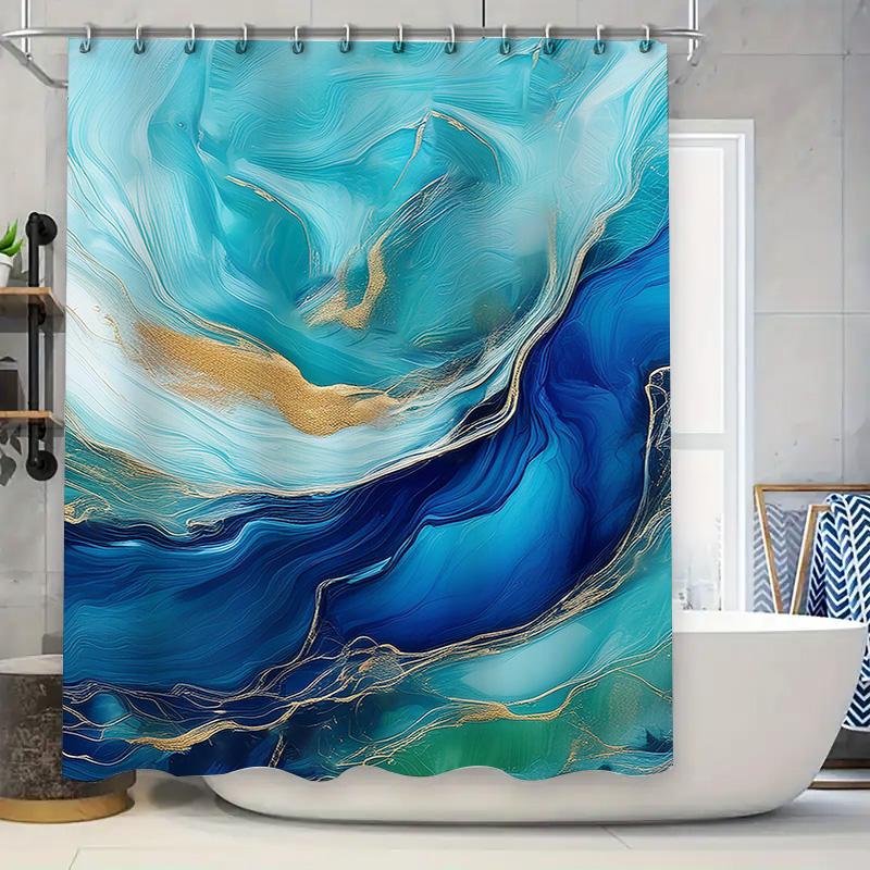 

Beautiful Butterfly Shower Curtain High-Quality Waterproof Fabric for Bathroom Decorations Available in Multiple Colors 90x180cm