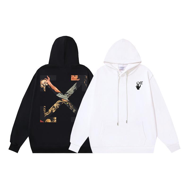 2025 Höst/Vinter Unisex Oregelbundet Bokstavs- och Pilmönster Rundhalsad Pullover Sweatshirt