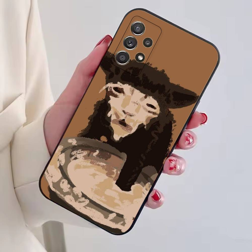Cat Memes F-Funny Cute Phone Case For Samsung S25,S24,S21,S22,S23,S30,Ultra,S20,Plus,Fe,Soft Silicone Black Cover
