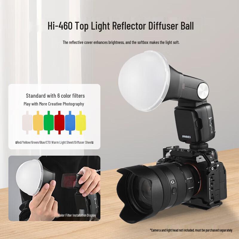 JINBEI Hi-460MAX On-Camera Flash