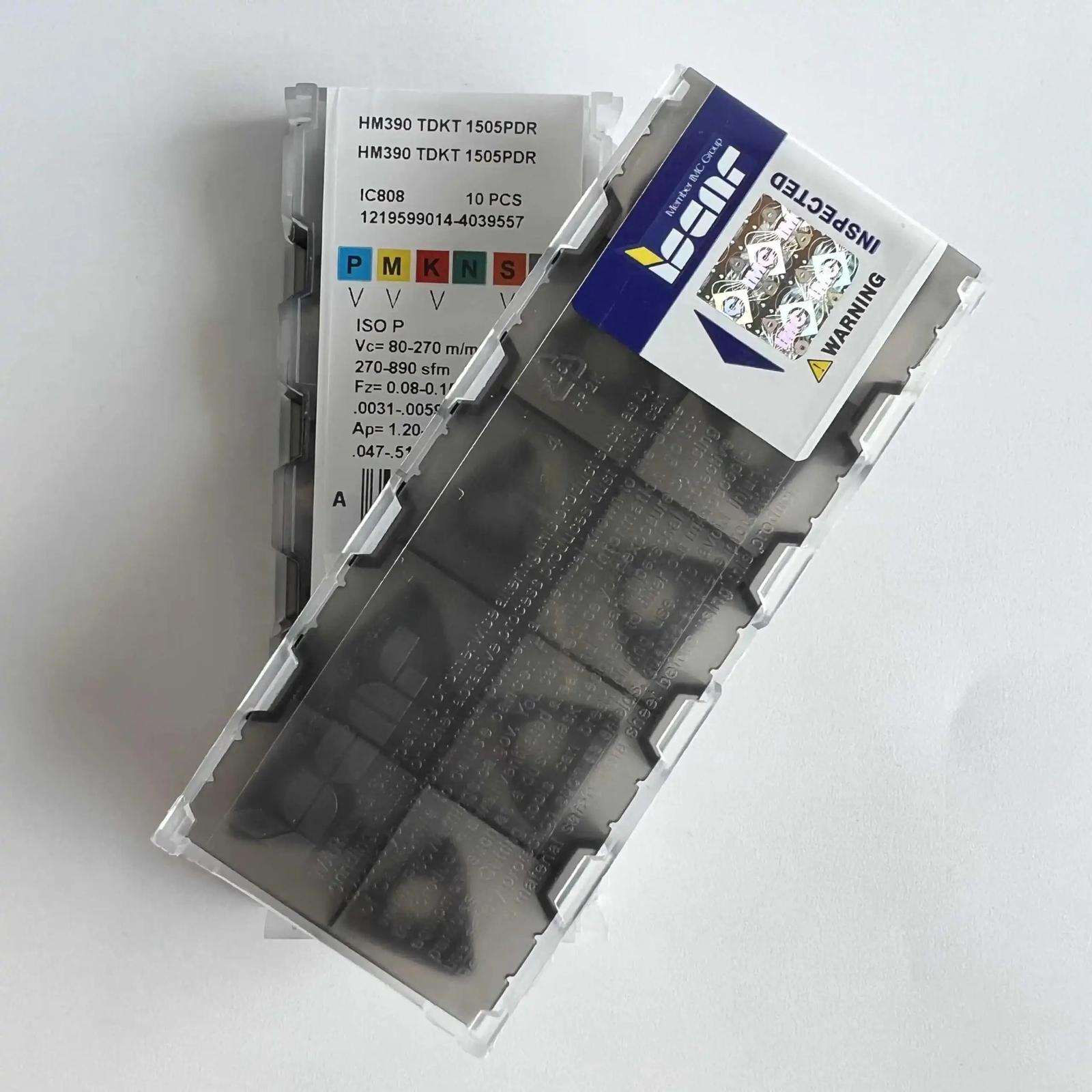 

ISCAR / HM390TDKT1505PDR IC808 /Industrial indexable Carbide Inserts 10 PCS