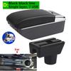 For Mitsubishi Space Star Armrest Box For Dodge Mitsubishi Attrage Mirage Car Armrest Storage Box with USB Car Accessories