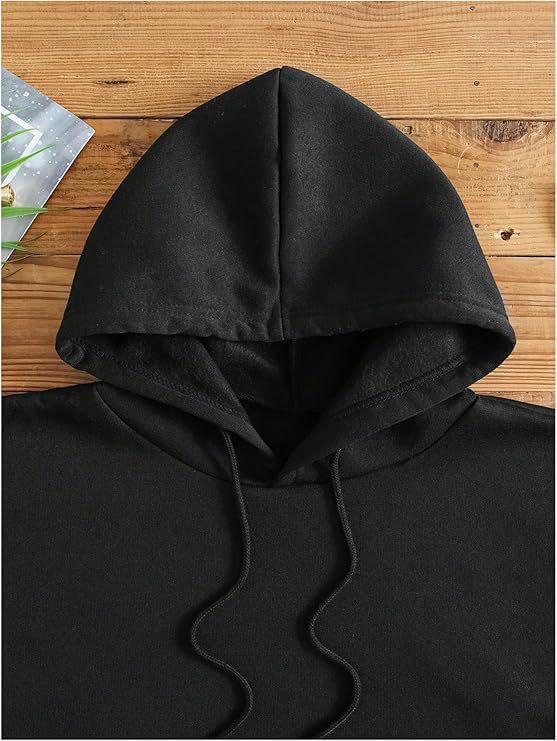 SOLY HUX Women's Casual Long Sleeve Pullover Drawstring Hooded Sweatshirt for Autumn and Winter