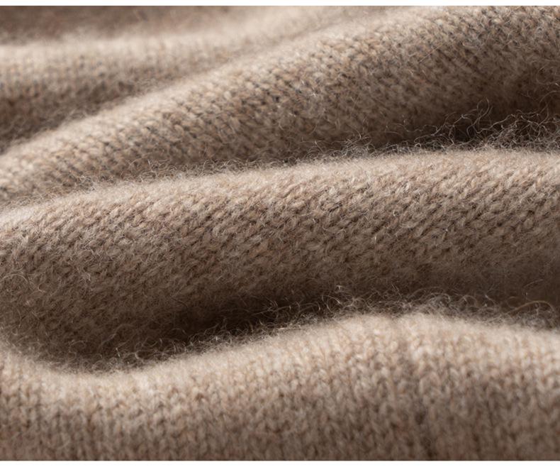 Women's Cashmere Knit Hat & Scarf Set - Stylish, Versatile, Warm Neck Protection Accessory