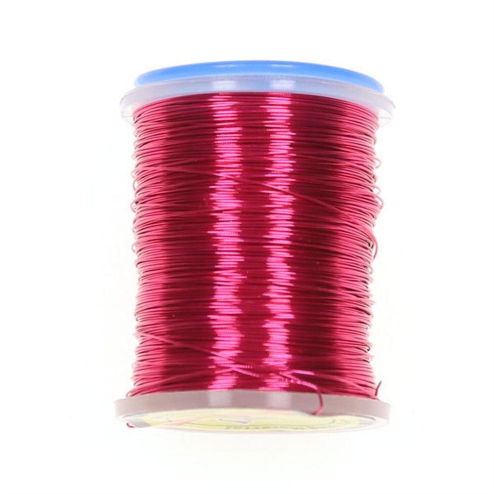 26 yards Fly Tying Thread Body Ribbing Nymph Thread Fishing Accessories Fly Tying Copper Wire  Bass