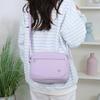 Leichte Nylon-Tasche Damen Umhängetasche Kleine quadratische Tasche Große Kapazität Umhängetasche