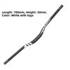 MEROCA Mountain Bike Handlebar 318MM Aluminum Alloy Bicycle Ultra-light Extended 780mm Small Swallow Handlebar Set
