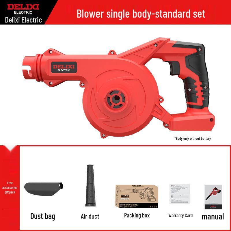 

Delixi High-Power Lithium Battery Dual-Use Blower for Ash Removal & Dust Collection