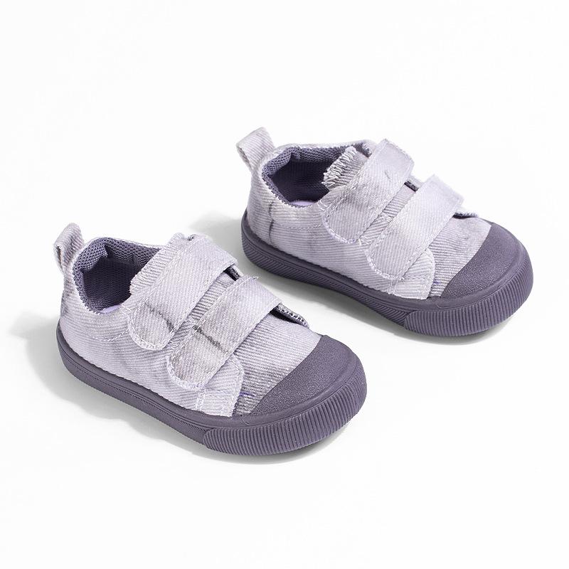 Boy s Canvas Shoes, Girl s Casual Shoes, Soft-soled Single Shoes, Versatile Shoes 20 серый
