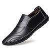 Leather Shoes Men's Casual Shoes Lightweight Breathable Slip-on Men's Shoes  Spring New Men's Shoes