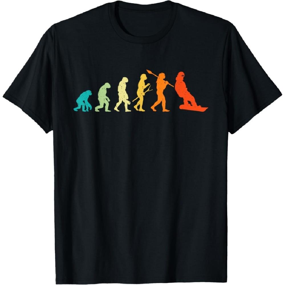 

Evolution Of Snowboarder - Snowboard Snowboarding Lover T-Shirt XXXXXL чёрный