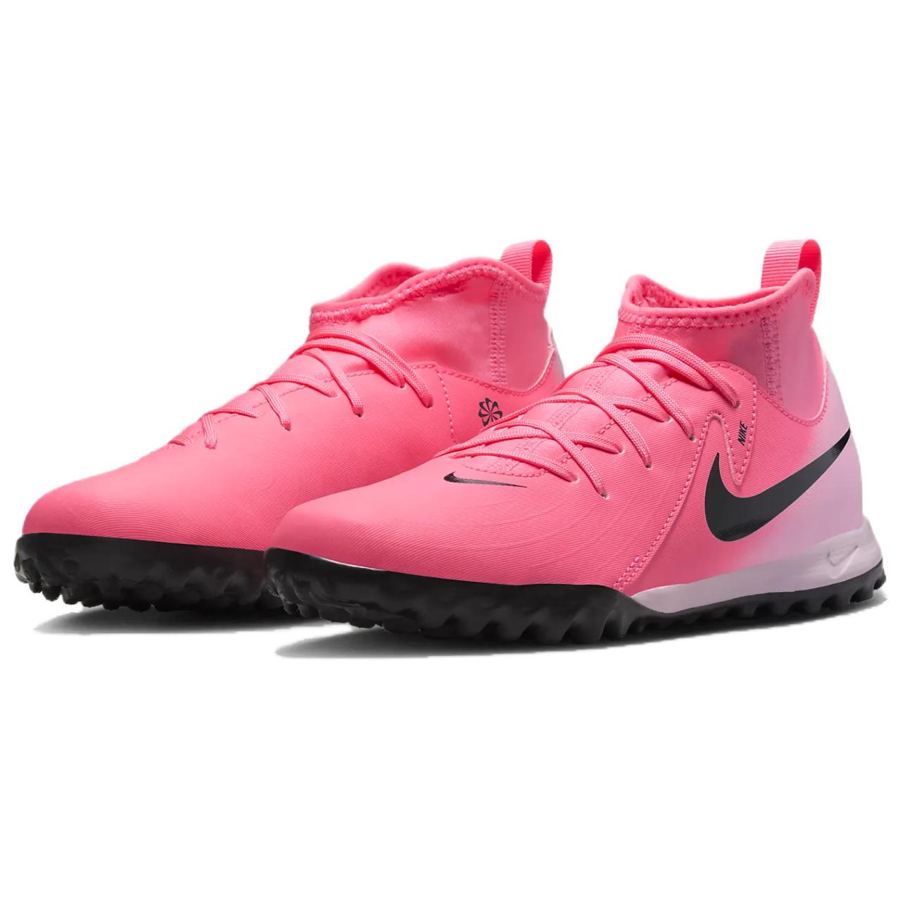 Детские кроссовки Nike Phantom Luna 2 Academy TF GS Mad Brilliance Pack Pink Sunset-Pulse — фото 3