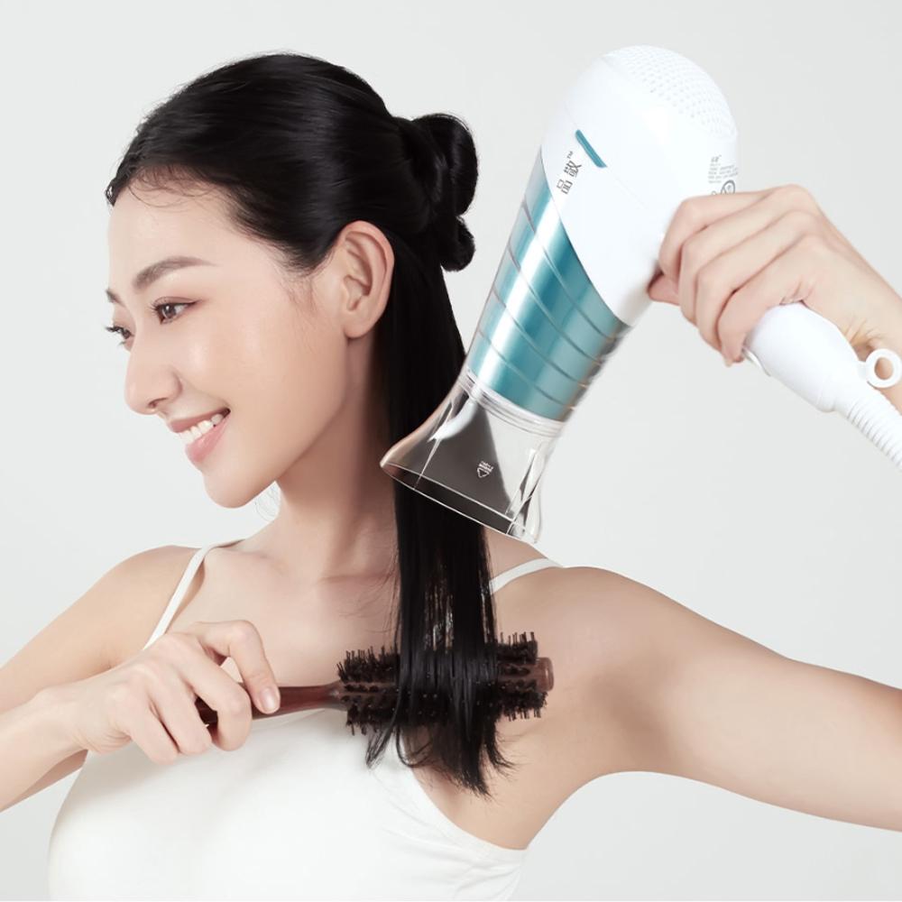 Secador de pelo plegable EH1 6 modo Ajuste la potencia del viento Travel  Blow Dyer con boquilla colgante gancho 1800W Smart Temperature Control De secado  rápido Cabello comprar a buen precio —