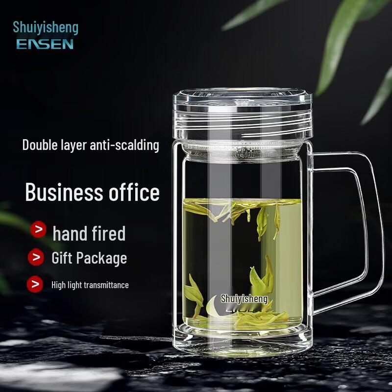 Shuiyisheng Pure Titanium Heat-Resistant Glass Cup