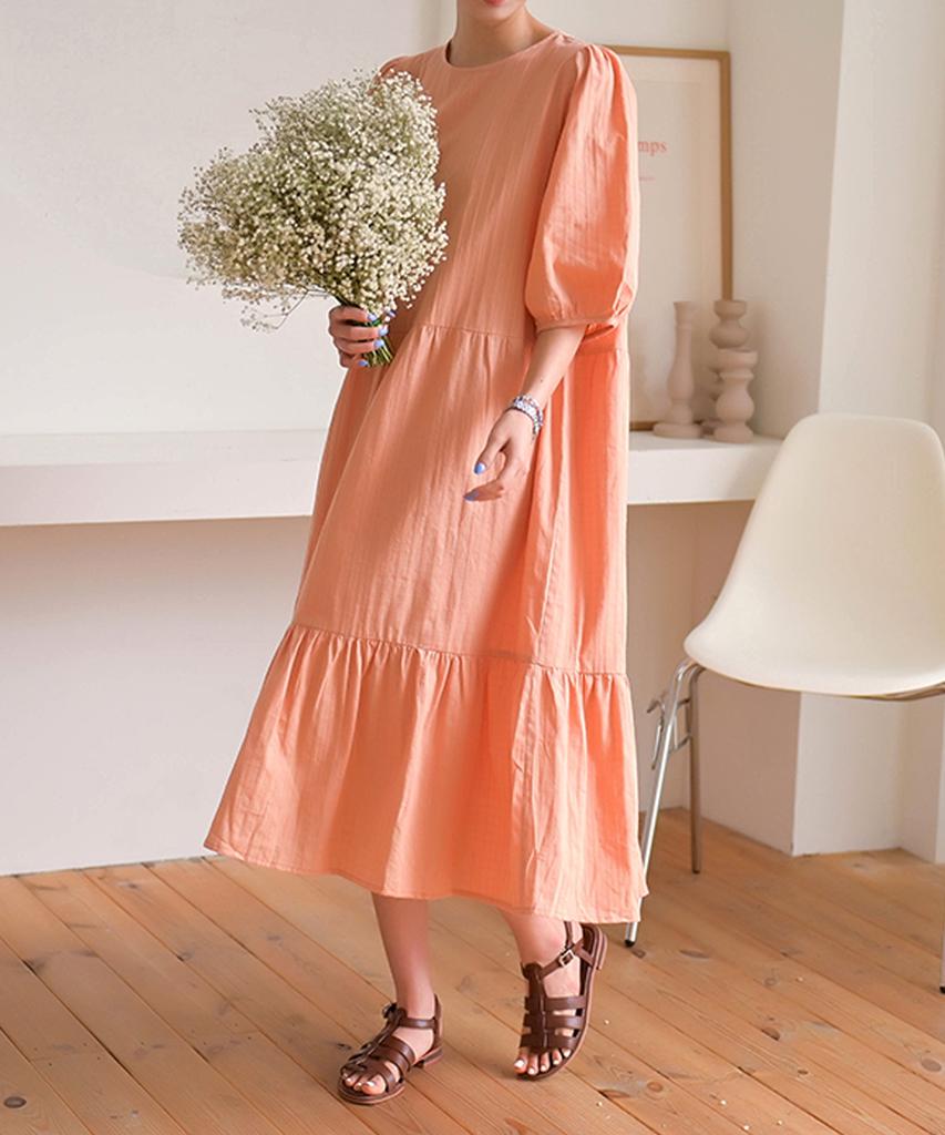 Ppaeppae Julia Jancheck Tiered Long Dress