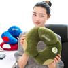 Cartoon U-Shaped Neck Pillow: Cervical Support for Napping, Office, Travel, or Driving.