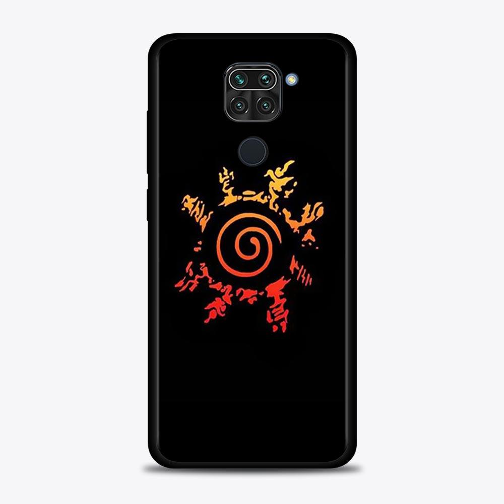 Custodia per Telefono Per Xiaomi Redmi Note 9S 9 10 8 11 Pro 9T 8T 7 Cover per redmi k40 9A 9C Coque Silicone Capa Logo Naruto Marker