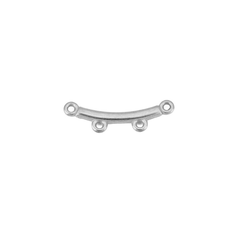 

10pcs 2 3 4 5 Loops Stainless Steel Necklace Connectors Clasps PVD Never Fade Bar Links Stick Bracelet Findings Jewelry Making