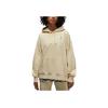 Jordan Flight Classic Jumpman Logo Fleece-Lined Casual Loose Hoodie Long Sleeve Women Tops Off-White DQ4604-234