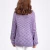 Women's Autumn Winter Knitted Pullover Sweater O-neck Full Sleeve Loose Knitwear Top Solid Color