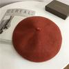 Autumn and Winter New Women's Beret Cashmere Fashion Bud Hat Trendy Versatile Casual Soft Girl Painter Hat