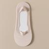 Invisible Ice Silk Breathable Socks,Thin Low Cut Liner Socks Lightweight Nonslip Cotton Not Show Socks for Womens Girls