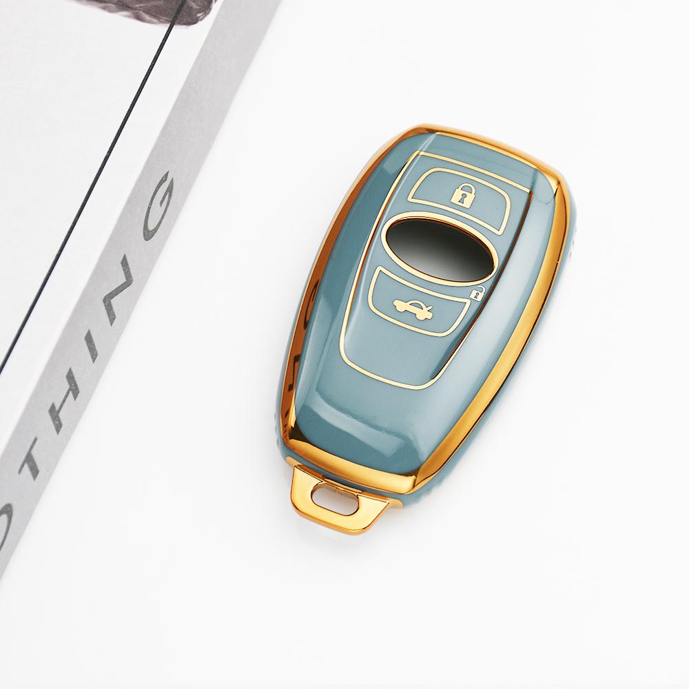 Tpu Shell Accessories Keychain For Subaru Outback Impreza Legacy Brz Wrx Xv Ascent Forester Car Key Case Cover Protected