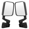 1 Pair Manual Door Mirror 105495870 Scratch Resistant Anti Heat Fade Proof Manual Folding Side Mirror for TJ Manual