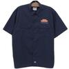 WACKO MARIA Logo Embroidered Work Shirt, Men's, Navy, Size L tops L NavyUsed