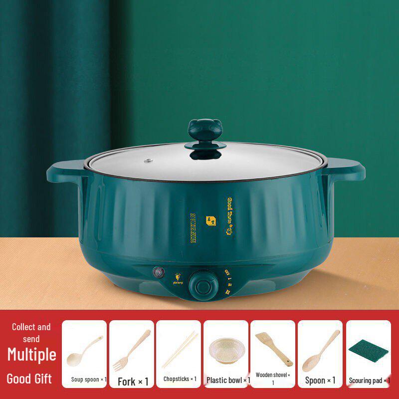 Multifunctional Electric Cooker: Rice Cooker, Steamer, Frying Pan, and Heating Pot