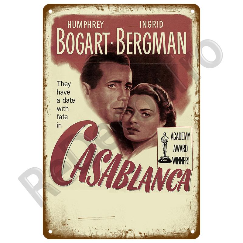 Movie Metal Sign Industrial Deco Retro Film Tin Sign Aesthetic Living Room Vintage Poster Vintage Metal Wall Decor Decoration