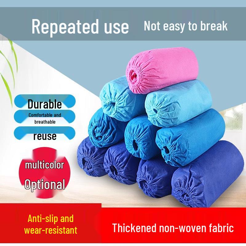 Verdickte Vlies-Einweg-Überschuhe - Atmungsaktiv, Staubdicht, Verschleißfest für Schüler & Erwachsene