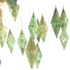 Iridescent Diamond Cube Wedding Ceiling Ornament for Decoration