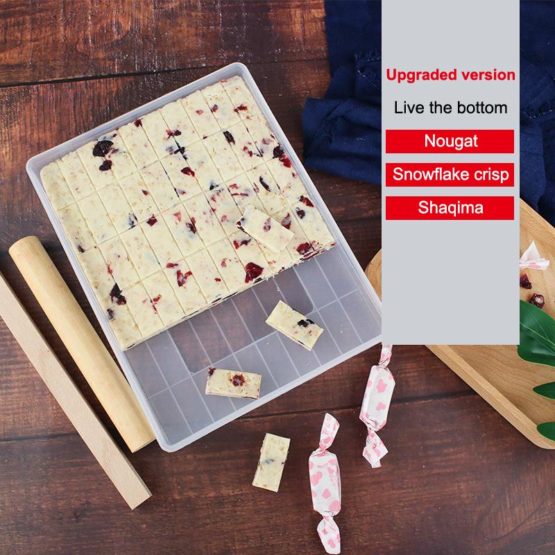 Sada nářadí na nugát Pečicí formy Cukrářské Opakovaně použitelné Snadné DIY Kuchyně Obdélníkové formy na dorty Potravinářské Nugátová pečicí deska