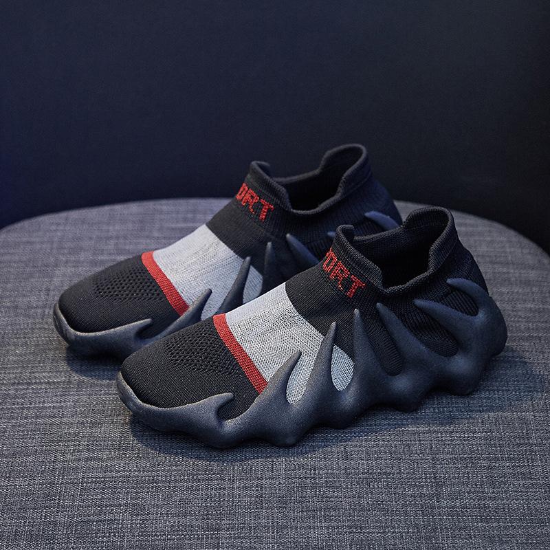 Mesh Breathable Shoes Women's Flying Woven Xiaolongbao Running Casual Shoes