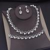 Perle de lux Seturi de bijuterii de mireasă pentru femei Diademi Brățări Seturi de colier Coroana de nuntă Set de bijuterii de mireasă Accesorii