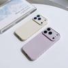 Compatible Apple 17/16 Pro Max Solid Color Heart Design Anti-Fall Protective Case
