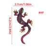 Retro Reptile Lapel Pin Fashionable Lizard Brooch With Vintage Detailing Perfect For Scarf Hat Outfit Accessories Gift Choice