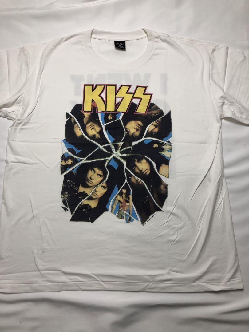 

[USED] KISS 1988 Crazy Nights World Tour T-Shirt Band
