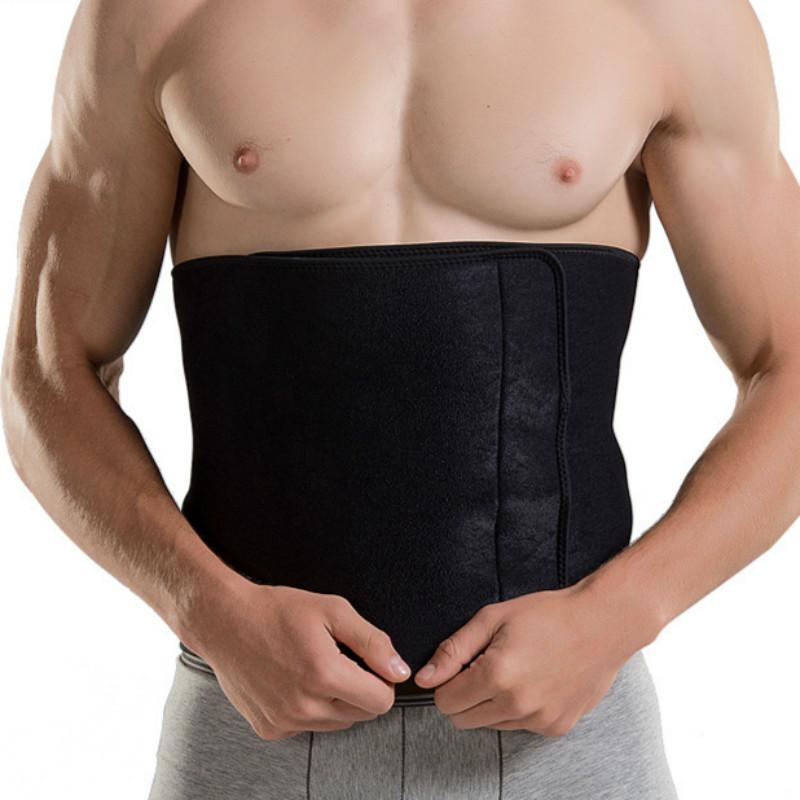 

Fitness Waist Support Belt for Bodybuilding Sweat Shaper Abdomen Back Lumbar Brace Slimming Trainer Corset Workout 20x95CM(M)