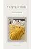 Three-Dimensional Jacquard Velvet Blanket - Tawny Flannel Sofa Cover