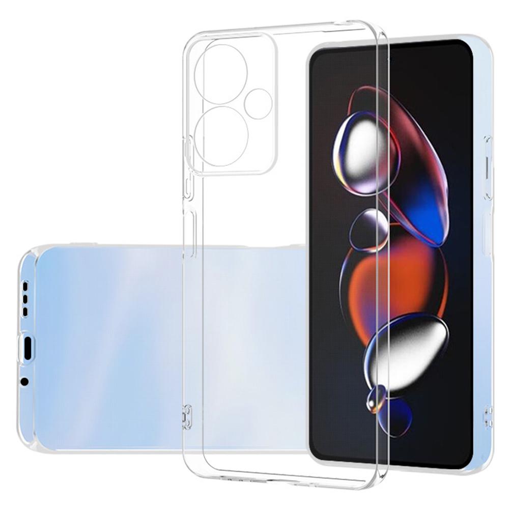 

For Xiaomi Redmi 13C 5G/Poco M6 5G Phone Case Soft TPU Cover Precise Lens Cutout Transparent