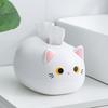 Tissue Dispenser Cute Cat Shaped Paper Holder Large Capacity Wide-Mouth Design Multi-Functional Storage Box