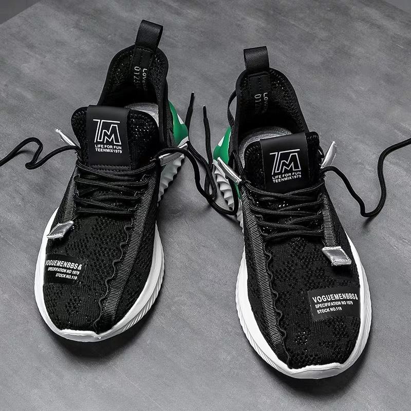

Мужские кроссовки, дышащие кроссовки для бега, для спорта на открытом воздухе, модные, удобные, повседневные, для пар, для спортзала, мужская обувь, обувь для мужчин 10 чёрный