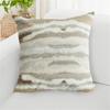 Throw Pillowcase Textured Hidden Zipper Closure Plush Pillow Sham Bedroom Living Room Sofa Decoration Cushion Cover