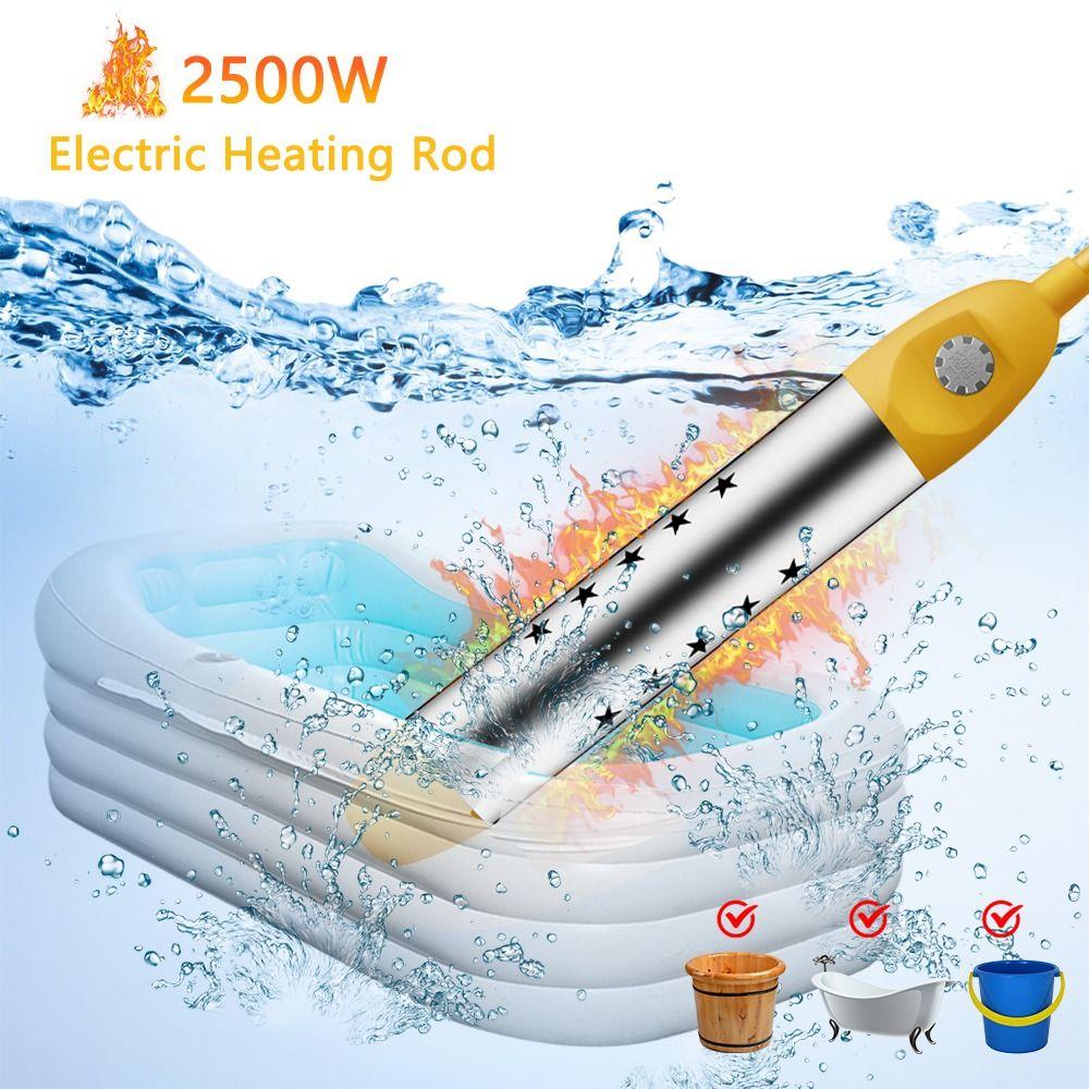 Floating Boiler Element Heating Rod Stainless Steel Automatic Power-off Electric Water Heater