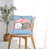Dudu Bubu Kissenbezug Bequemer Kissenbezug Retro Trendiger Kissenbezug für Sofa Schlafzimmer Heimdeko