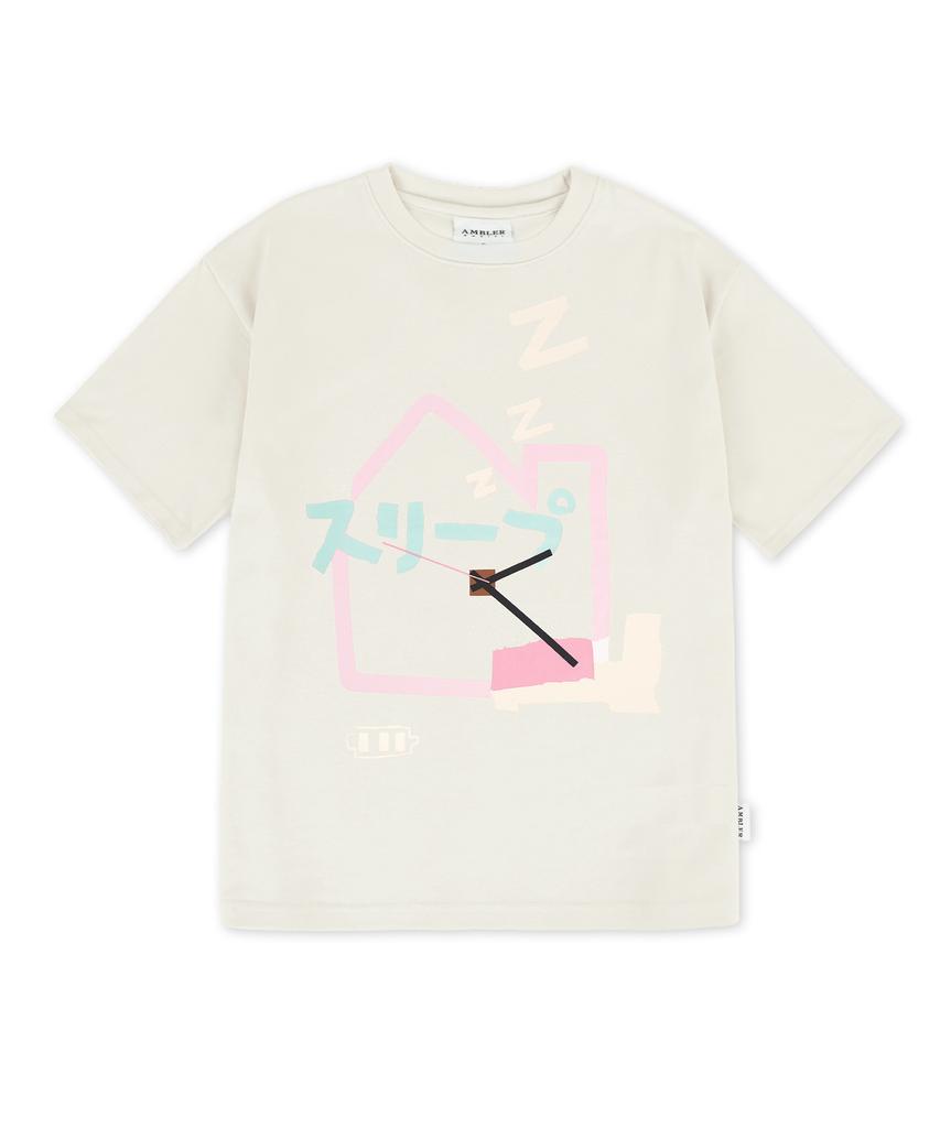 AMBLER Bedlove Graphic Short Sleeve T-Shirt As1320 (Ivory)