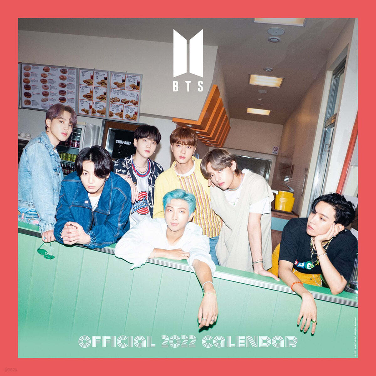 

BTS - 2022 Wall Calendar (Official BTS Bangtan Boys 2022 Calendar)