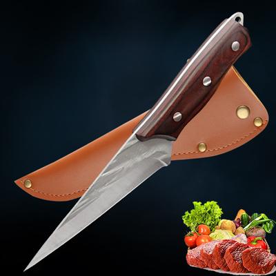 1PC Forging Boning Knife Special Knife Slaughtering Knife Chef's Knife Cutting Pigs Sheep Knife Stainless Steel Fishing Knife